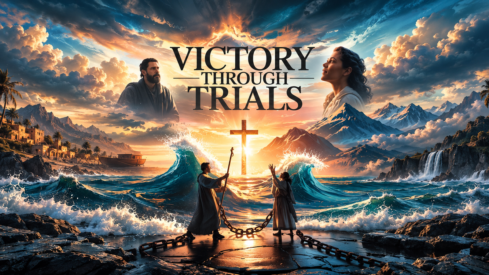 Fourthwall artwork — Victory through Trials
