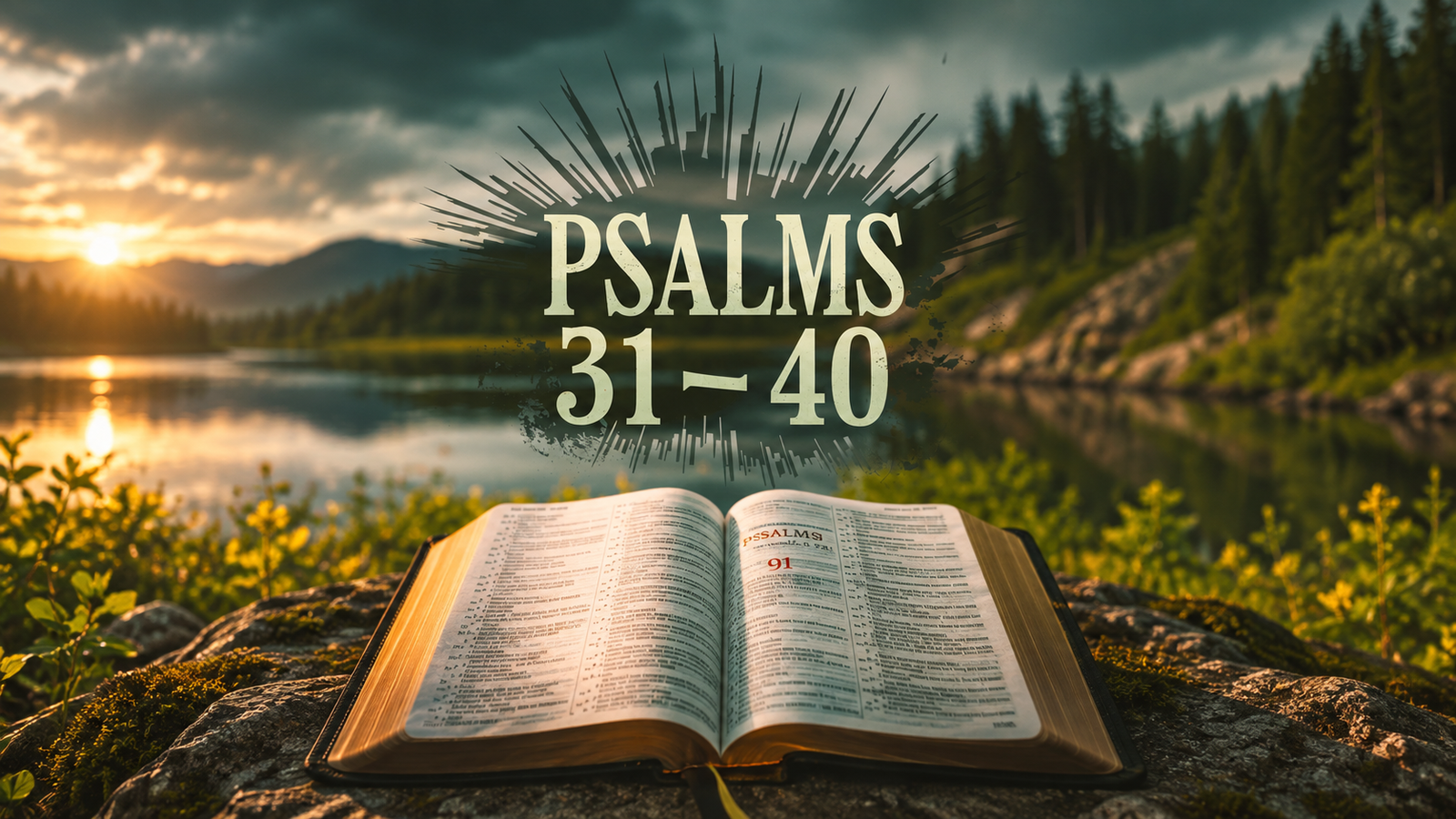 Fourthwall artwork — Psalms 31 to 40