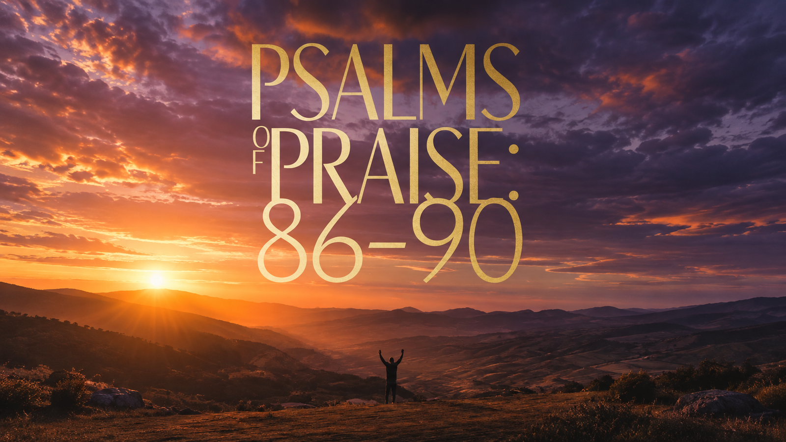 Fourthwall artwork — Psalms 86 to 90 album
