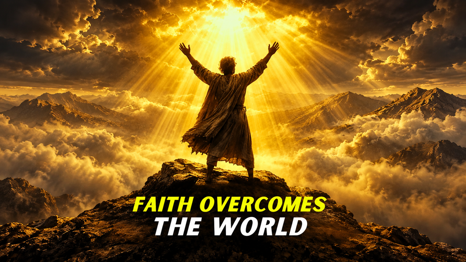 Fourthwall artwork — Faith Overcomes the World