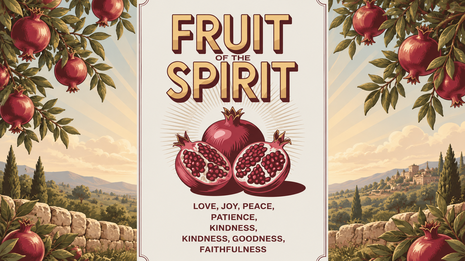 Fourthwall artwork — Fruits of the Spirit