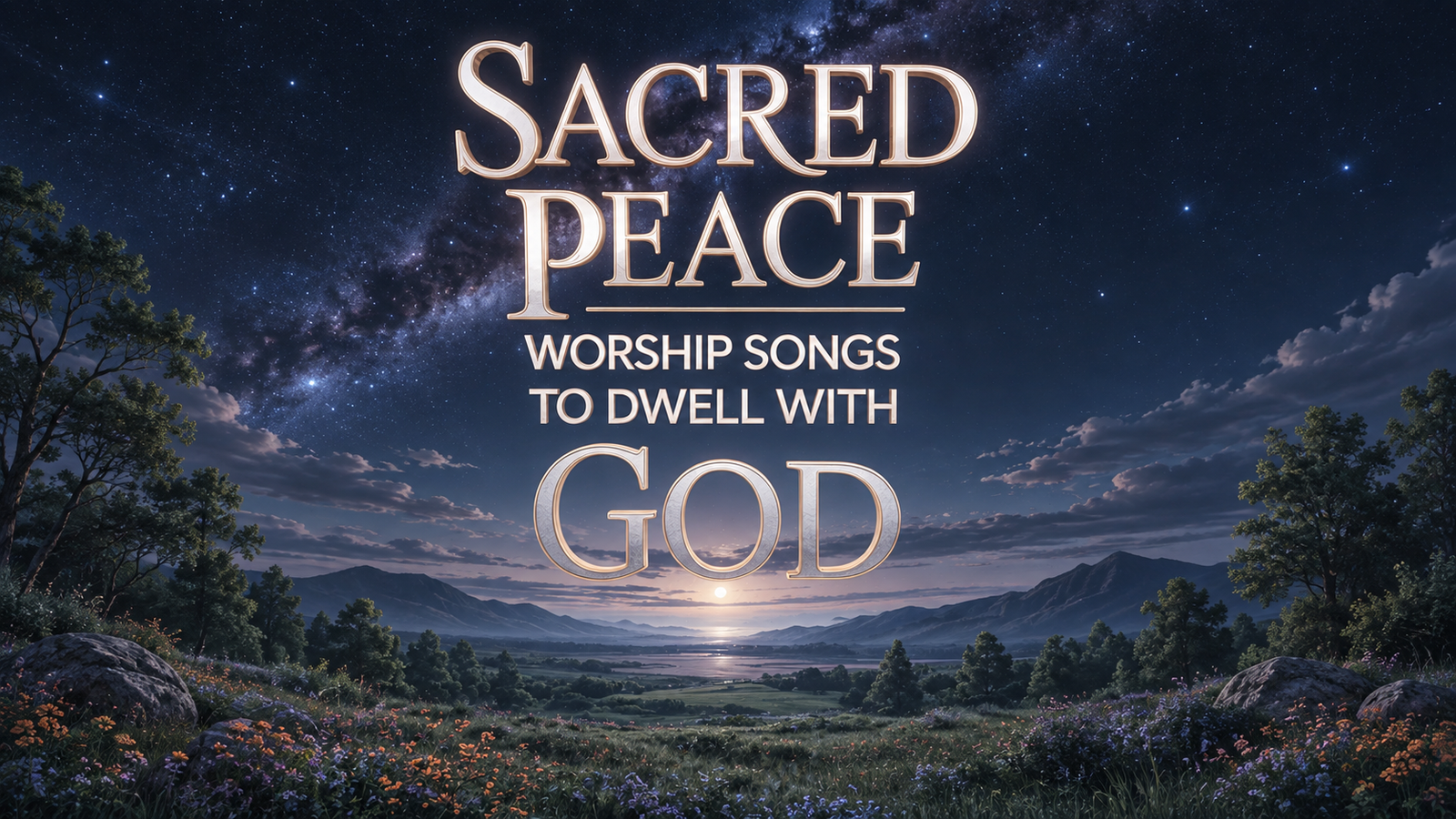 Fourthwall artwork — Sacred peace, worship songs