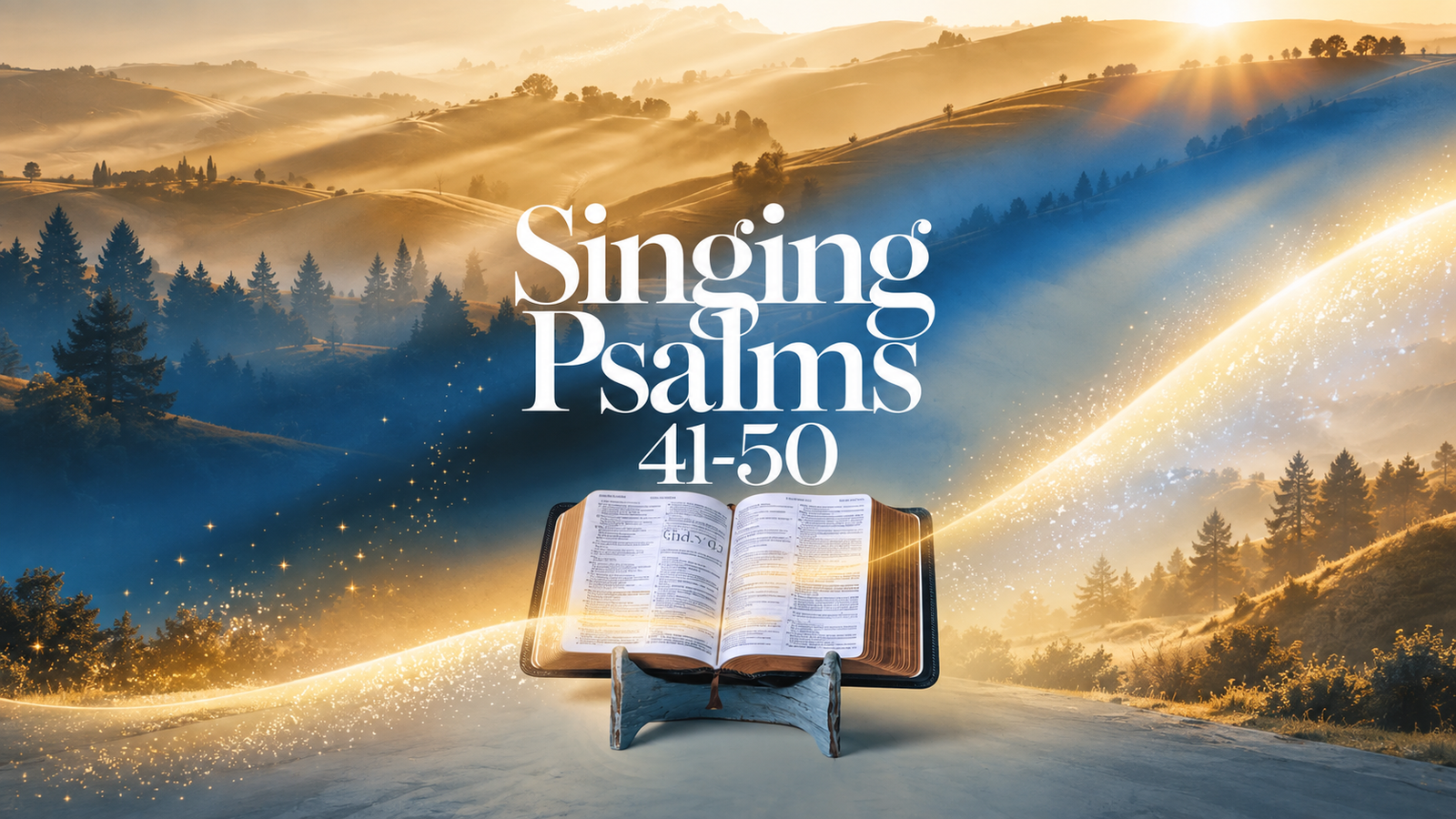 Fourthwall artwork — Psalms 41-50