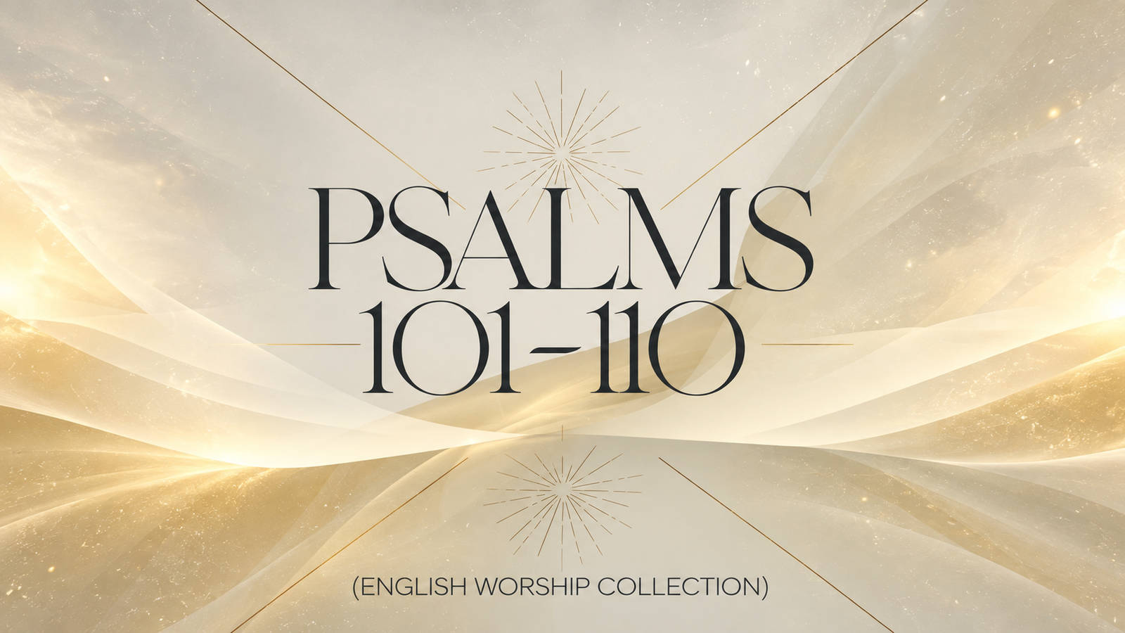 Fourthwall artwork — Psalms 101-110