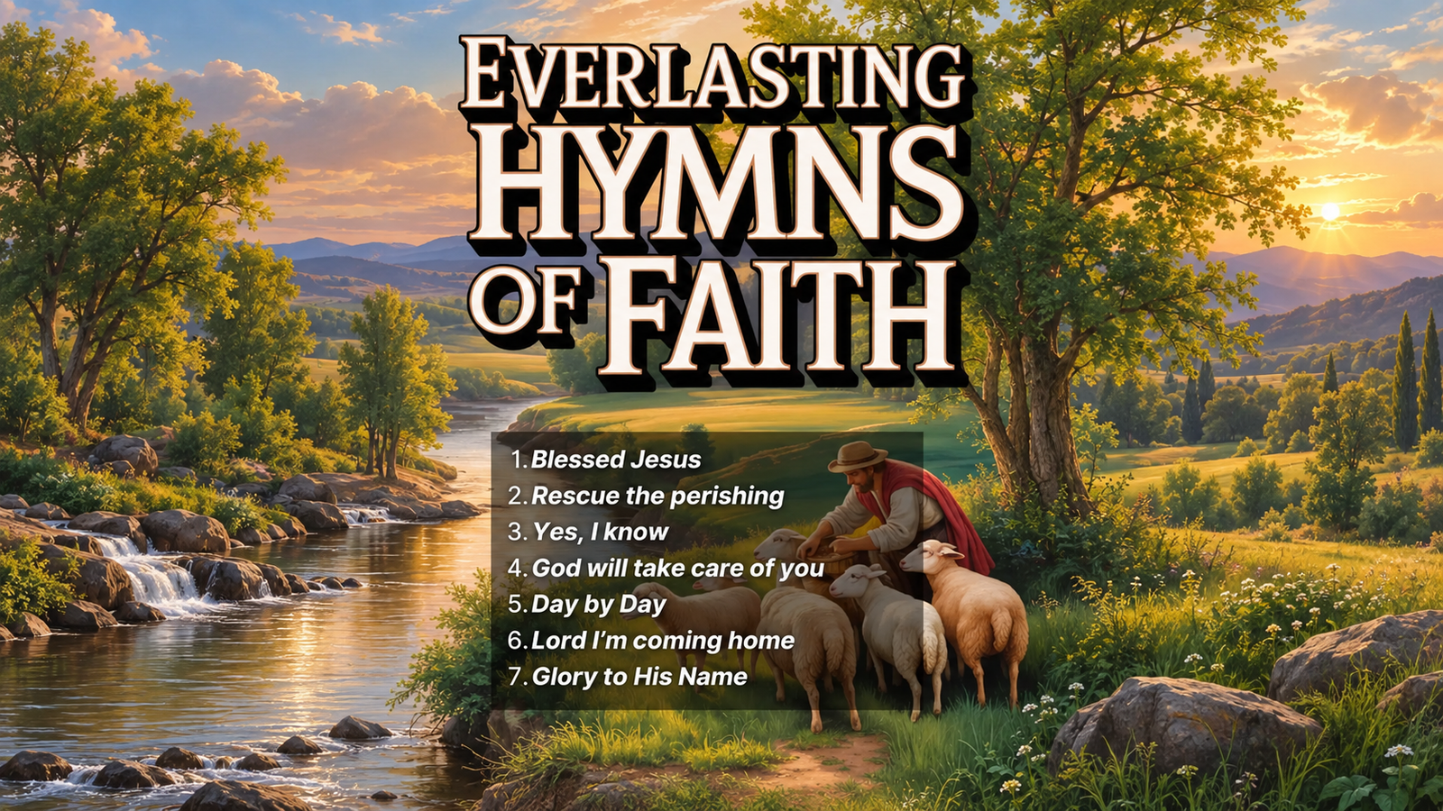 Fourthwall artwork — Hymns of Faith Vol. 1
