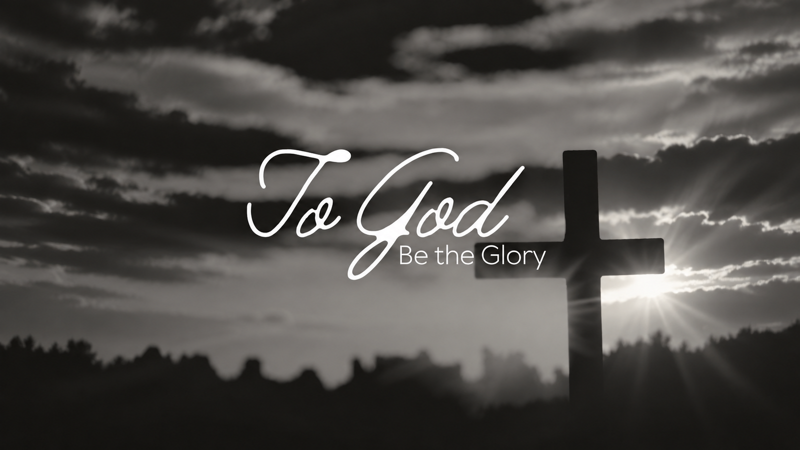 Fourthwall artwork — To God Be The Glory