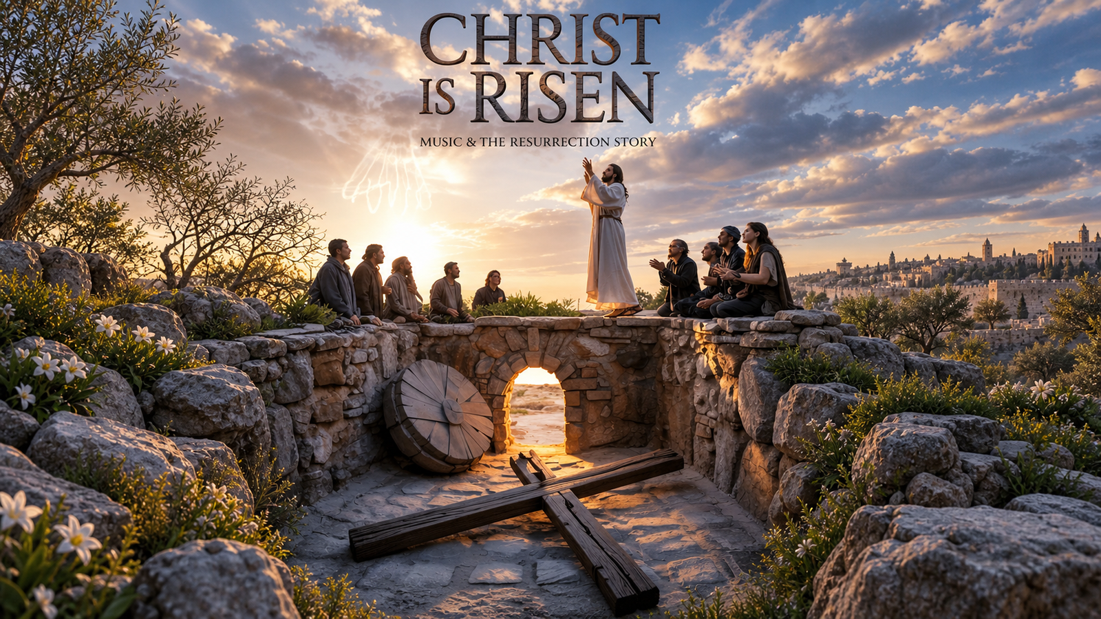 Fourthwall artwork — Christ the Lord is Risen Today