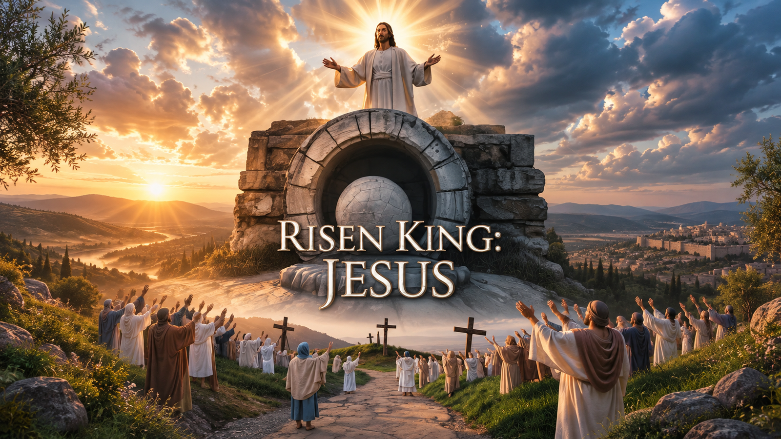 Fourthwall artwork — Risen King: Jesus